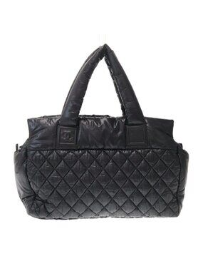 Chanel Coco Cocoon Tote Bag Black
